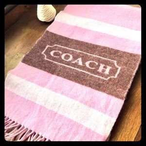 Coach cashmere scarf💋